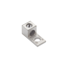 HUBBELL BURNDY, HUB-KA2U, Terminal Universal de Aluminio Estañado/ 1 Orificio para Calibre 14- 2 AWG / Perno de 1/4 / Para Condu