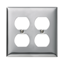 Comprar Tapa Dúplex RACO HUB-SCH-82 Cromo | Smartgrid México