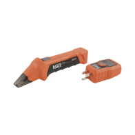 KLEIN TOOLS, ET-310, Detector Digital de Cortacircuitos de 120 Vca con Probador de Tomacorrientes GFCI.
