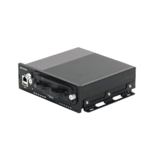 HIKVISION, AE-MN5043(RJ45), NVR Móvil de 4 Canales de 2 Megapixel / 4 PoE + 4 vía Switch Extendible / 2 Bahías de Disco Duro / I