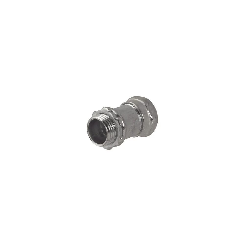 HUBBELL, HUB-2905, Conector Recto Compresión de Acero Galvanizado para Pared Delgada de 1 1/4 .