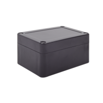 TXPRO, TXG-014-BK, Gabinete Plástico Negro para Exterior (IP65) de 100 x 68 x 50 mm Cierre por Tornillos.