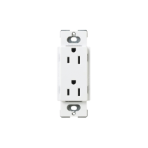 LUTRON ELECTRONICS, SCR15SWL, Tomacorriente 15 A