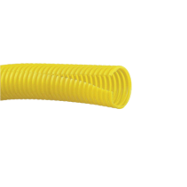 PANDUIT, CLT150F-X4, Tubo Corrugado Abierto para Protección de Cables, 1.50in (38.1 mm) de Diámetro, 3.1 m de Largo, Color Amari