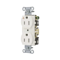 Comprar Contacto Dúplex HUBBELL 15A 125V | Smartgrid México