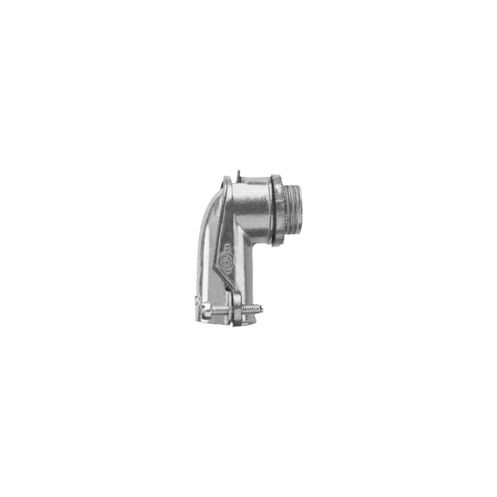 ANCLO, ANC-FXC38, Conector curvo para tubo flexible 3/8 (9.5 mm)