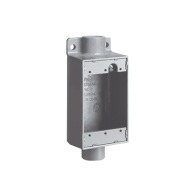 HUBBELL, HUB-FSC2, Caja Rectangular Tipo FSC de Aluminio libre de Cobre de 3/4 .