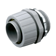 HUBBELL, HUB-P200-NGY, Conector Recto de Nylon de 2 para Tubería Liquidtight Polytuff.