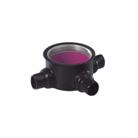 RAWELT, GRT-0593-PC, Caja para Áreas Peligrosas con Tapa Tipo GRT de 1 1/4 (32 mm) con Recubrimiento de PVC e Interior de Uretan