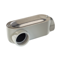 RAWELT, OLR-2988C, Caja Oval Roscada tipo LR de 1/2 (12.7 mm) / Incluye tapa y tornillos.