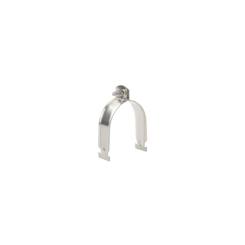 SYSCOM TOWERS, STRUT-STRAP3, Abrazadera de Acero Inoxidable de 3 Para Unicanal Tipo Strut