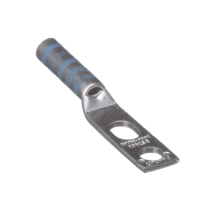PANDUIT, LCC6-14JAW-L, Zapata de compresión LCC6-14JAW-l para cal. 6 Awg, Doble barreno para tornillo prisionero de 1/4, 1 pz