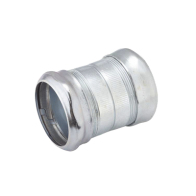 HUBBELL, HUB-2928, Cople Compresión de Acero Galvanizado para Pared Delgada de 2 .