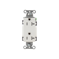 Comprar Contacto Duplex Hubbell 20A | Smartgrid México