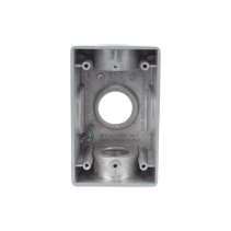 RAWELT, RR-2746, Caja Condulet FS de 1 (25.4 mm ) con tres bocas una arriba y una atrás a prueba de intemperie.