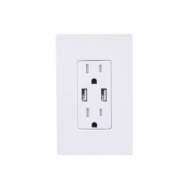 LUTRON ELECTRONICS, CAR15UBTRWH, TOMACORRIENTE 15 AMP CONECTOR USB