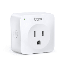 TP-LINK, TAPOP100-1P, Mini tomacorriente inteligente Wi-Fi, 100 - 120V~, 50/60Hz, 15.0A, compatible con Amazon Alexa y Google As