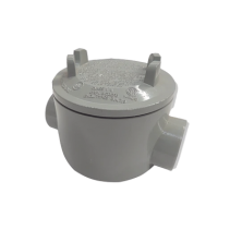 RAWELT, GRC-0589, Caja con Tapa Tipo GRC de 1 1/4 (31.8 mm) / Caja a Prueba de Explosión / Para Áreas Peligrosas / Libre de Cobr