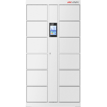HIKVISION, DS-KLM28-12, Locker Inteligente de 12 Espacios con Reconocimiento Facial Incluido de 8 / MAESTRO / Uso para Visitante