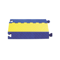 HUBBELL, HUB-HBLTT-3B, Gestión de cableado Kellems / Truk Trak de 3 canales / Color Azul y Amarillo.
