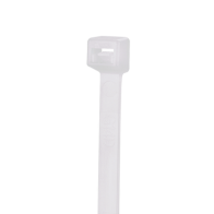 PANDUIT, S6-18-C, Cincho de Nylon 6.6 StrongHold™, 160mm largo x 2.5mm ancho, Color Natural, Plenum, Paquete de 100pz