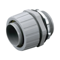 HUBBELL, HUB-P100-NGYA, Conector Recto de Nylon de 1 para Tubería Liquidtight Polytuff.