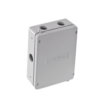 RAWELT, JB-0548-52, Caja de Unión de Aluminio con 5 salidas de 5/8 / 2 Izq _ 2 Der_ 1 Abajo.