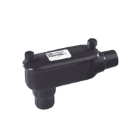 RAWELT, OLB-0088-PC, Caja Condulet tipo LB con recubrimiento exterior de PVC de 3/4 (19 mm).