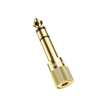 UGREEN, 20503, Adaptador (Convertidor) de Audio 3.5mm Hembra a 6.5mm Macho / Plug & Play / Superficie de Rosca Antideslizante / 