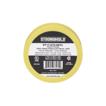 PANDUIT, ST17-075-66YL, Cinta Eléctrica STRONGHOLD para Aislar, de PVC, Uso General Reparación y Mantenimiento, Grosor de 0.18mm