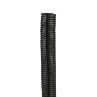 PANDUIT, CLT125F-L20, Tubo Corrugado Abierto para Protección de Cables, 1.25 in (31.8 mm) de Diámetro, 15.2 m de Largo, Color Ne