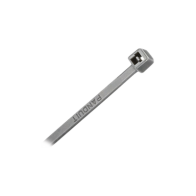 PANDUIT, PLT3I-M8, Cincho de Nylon 6.6, Color Gris, 290 mm largo x 3.7mm ancho, sección transversal intermedia, 1000pz