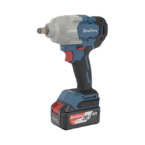 DONGCHENG, DCP-B698-FK, Llave de Impacto Inalámbrica de 20 V, incluye 2 Baterías de 5.0 AH, Cargador y Estuche plástico.