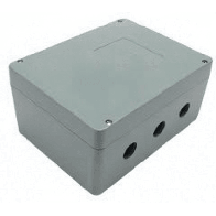 RAWELT, JB-0549-32, Caja de Unión de Aluminio con 3 salidas de 7/8 / 3 Orificios en la parte inferior.