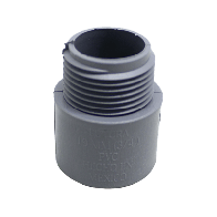 AMANCO-WAVIN, ATC40-CON-114, Conector para Conduit Cédula 40 de 1 1/4 ( 32 mm).