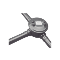 RAWELT, GRL-0546-PC, Caja para Áreas Peligrosas con Tapa Tipo GRL de 1 (25 mm) /Con Recubrimiento de PVC e interior de Uretano.