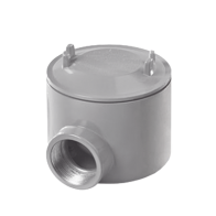 RAWELT, GRE-0447, Caja con Tapa Tipo GRE de 1/2 (12.7 mm) / Caja a Prueba de Explosión / Para Áreas Peligrosas / Libre de Cobre