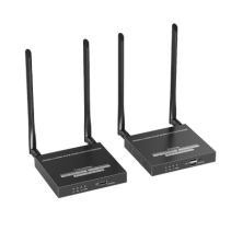 EPCOM TITANIUM, TT699KVM, Kit Extensor Inalámbrico | 4K@60Hz | Transmisión hasta 50m | Transferencia IR | Emparejamiento SSID