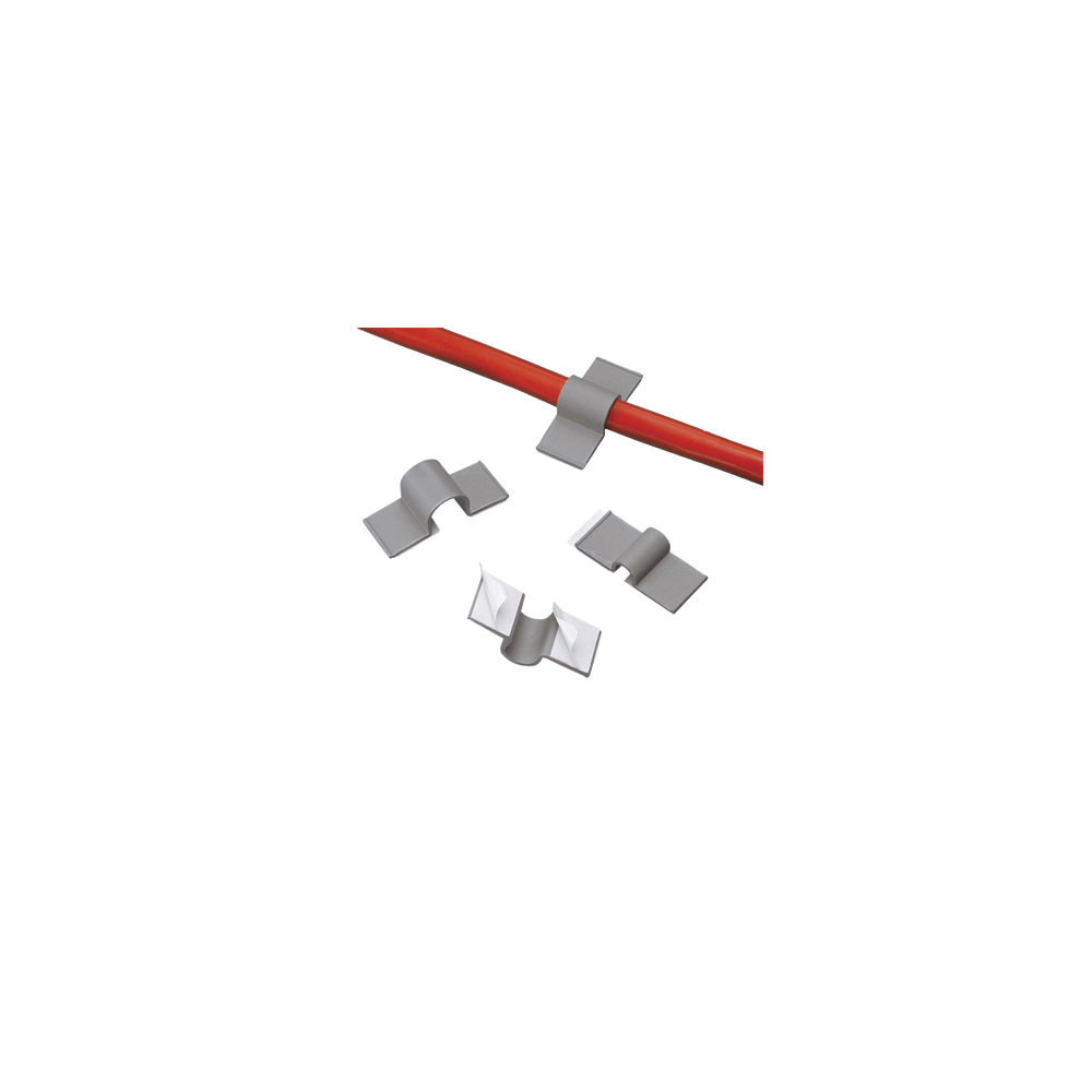 PANDUIT, A2C50-A-C8, Clip adhesivo 12,7 mm, gris claro