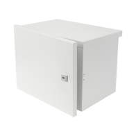 EPCOM INDUSTRIAL, EI-PCB-04-03-03-W3, Gabinete para instalación de 2 Baterías PL4012, Fabricado en Lámina Galvanizada, Opción pa