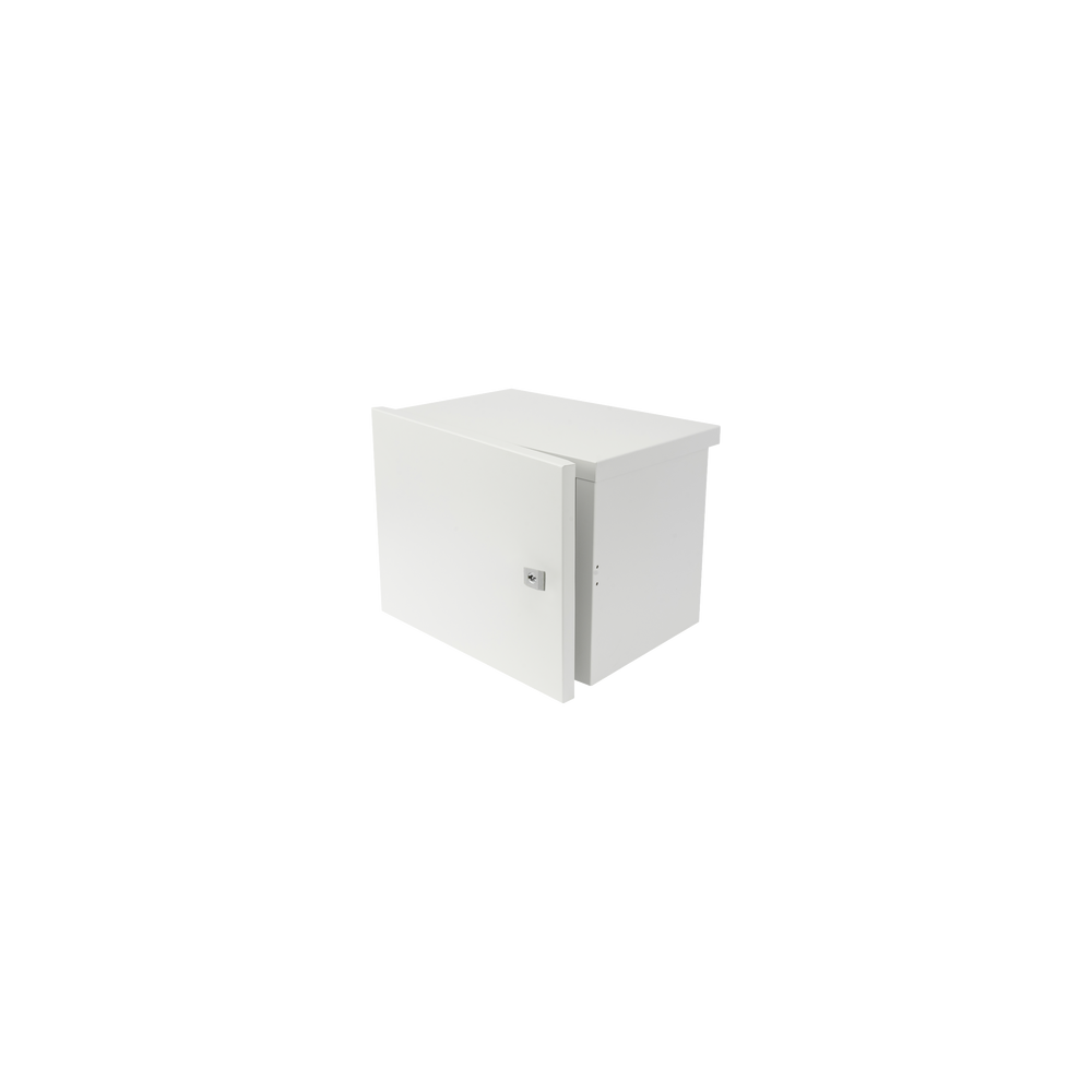 EPCOM INDUSTRIAL, EI-PCB-04-03-03-W3, Gabinete para instalación de 2 Baterías PL4012, Fabricado en Lámina Galvanizada, Opción pa