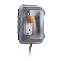 HUBBELL, HUB-MM-410-C, Cubierta Resistente a Intemperie/ 1 Unidad/ Horizontal/Vertical/ Profundidad 2-3/4 / Transparente.