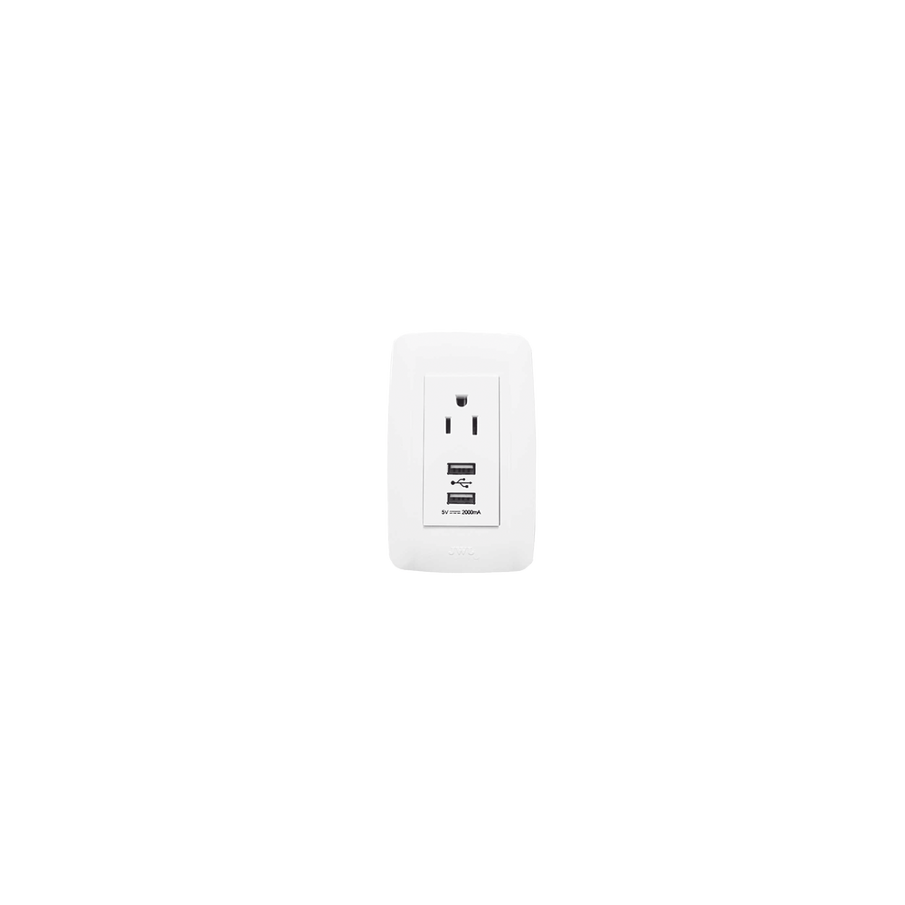 Comprar Contacto Sencillo JWJ 15A Blanco | Smartgrid México