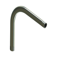 CATUSA, CATU-3725, Codo de 90° de 1 1/4 (32mm) pared gruesa con rosca galvanizado etiqueta amarilla