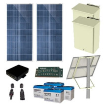 Comprar Kit Solar 25W EPCOM con 4 Puertos | Smartgrid México