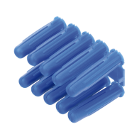 THORSMAN, TP-3, Taquete azul 3/8 para tornillo 12mm x 2 (100pzs) (1105-05100)