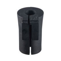 PANDUIT, CEG-06X1, Pasacable Grommet de Entrada de Cable Terminado, Sencillo y Pequeño, 0.24 -0.28 , Color Negro. Paquete de 12 