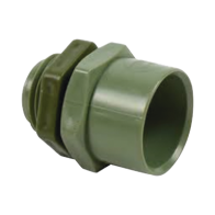 CRESCO, EC029, Conector de 1-1/2 para tuberia PVC conduit pesado (38 mm)