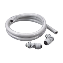 HUBBELL, HUB-PS0-5GY-KIT, Kit de 6 pies de Tubería Liquidtight PolyTuff y 2 Conectores Rectos de 1/2 .