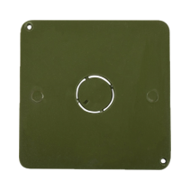 CRESCO, ECT19, Tapa para caja cuadrada de 3/4 para instalaciones con tubería PVC Conduit pesado